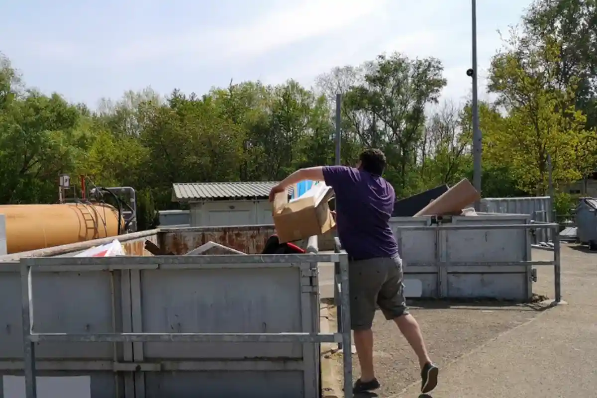 Вывоз крупногабаритного мусора в Германии