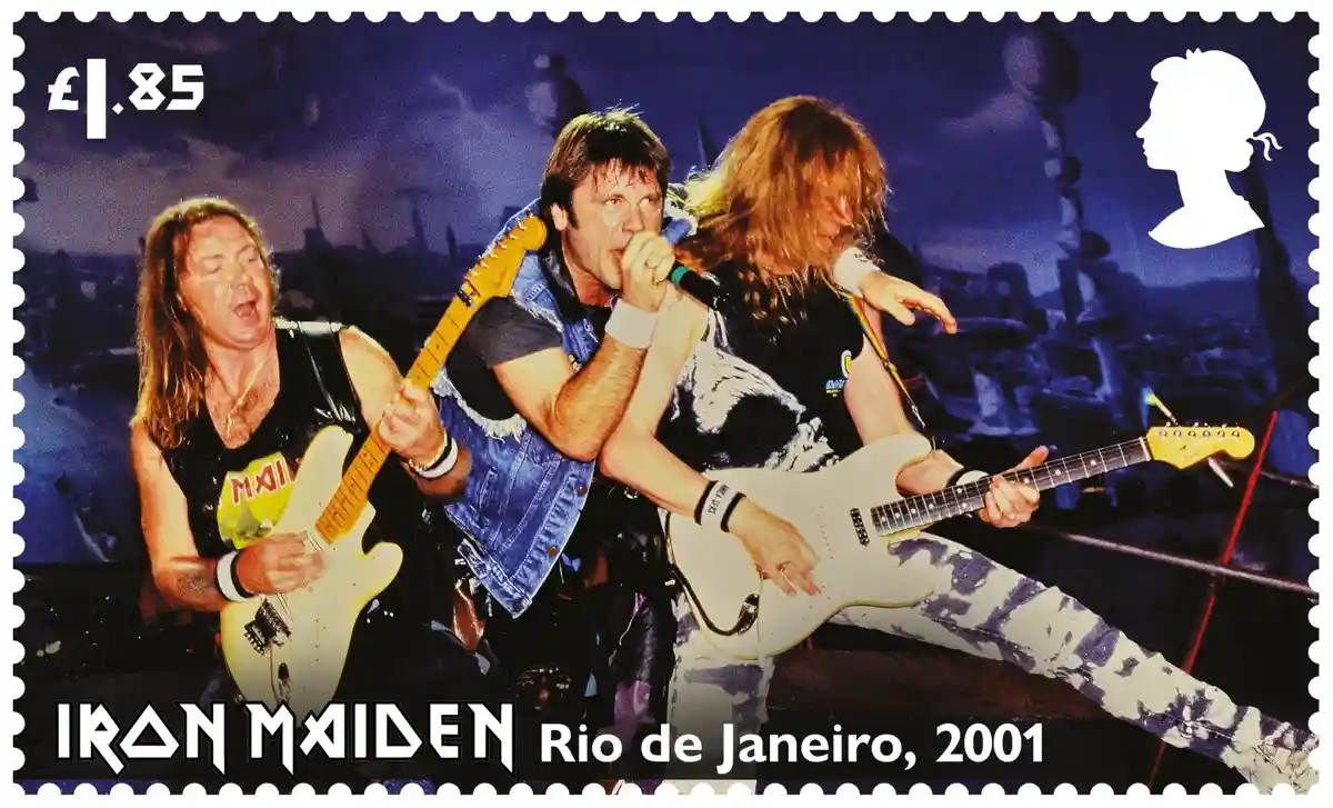 Iron Maiden удостоились почётных марок