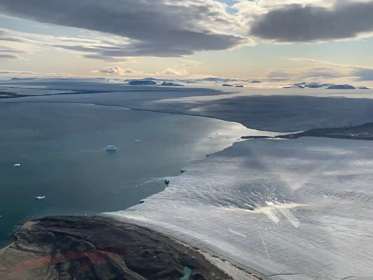 Ледники растаяли при незначительном изменении климата