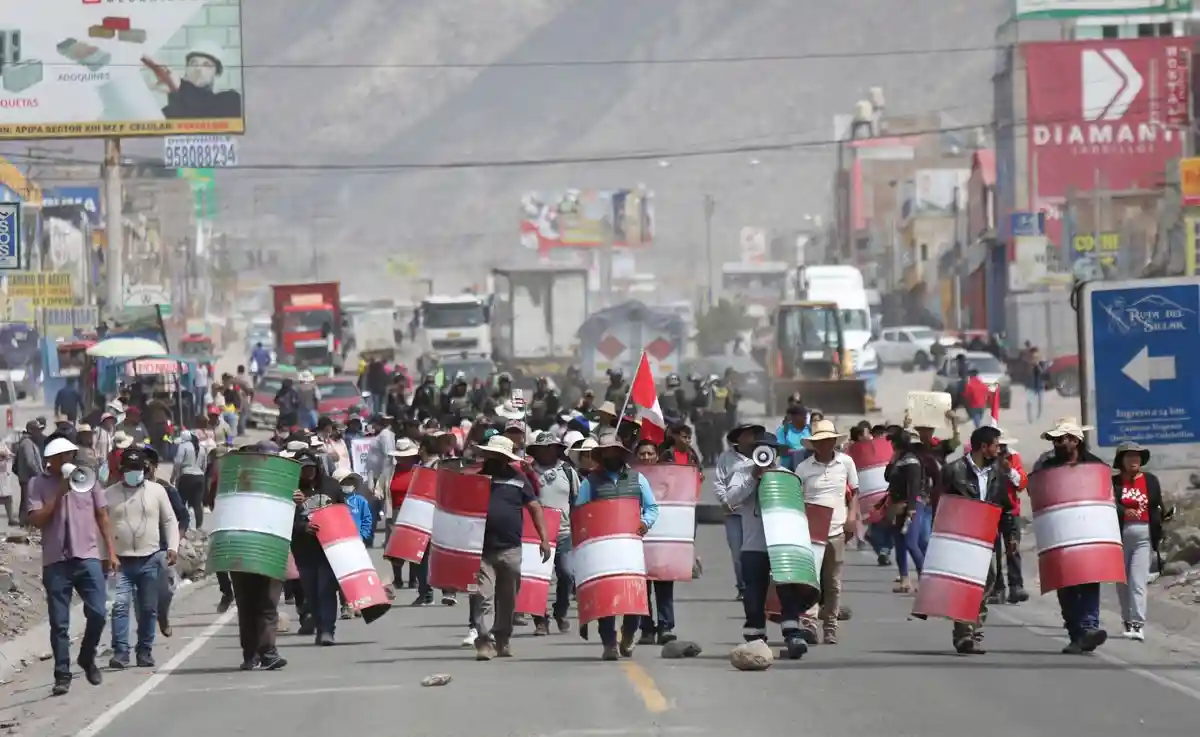 Протесты в Перу