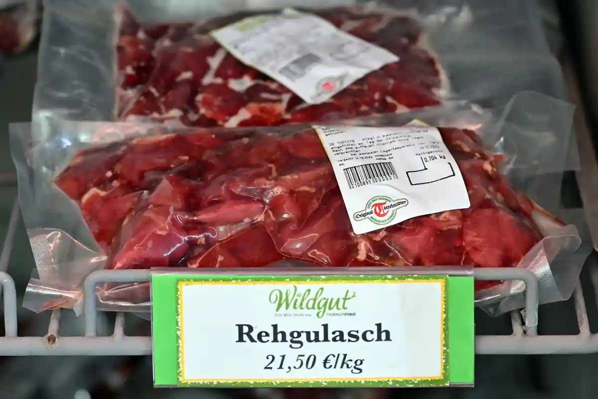 Тенденция в продаже мяса дичи в Тюрингии