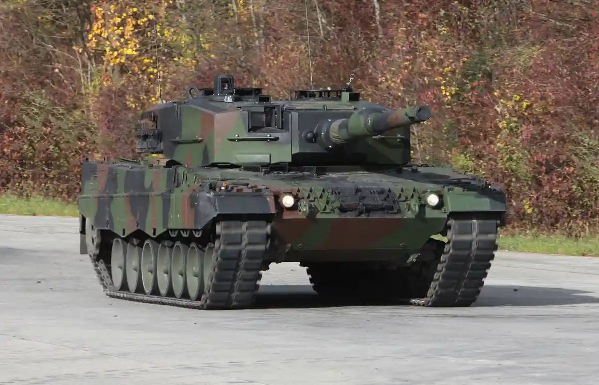 Основной боевой танк Leopard 2A4. Германия направит в Украину полбатальона танков