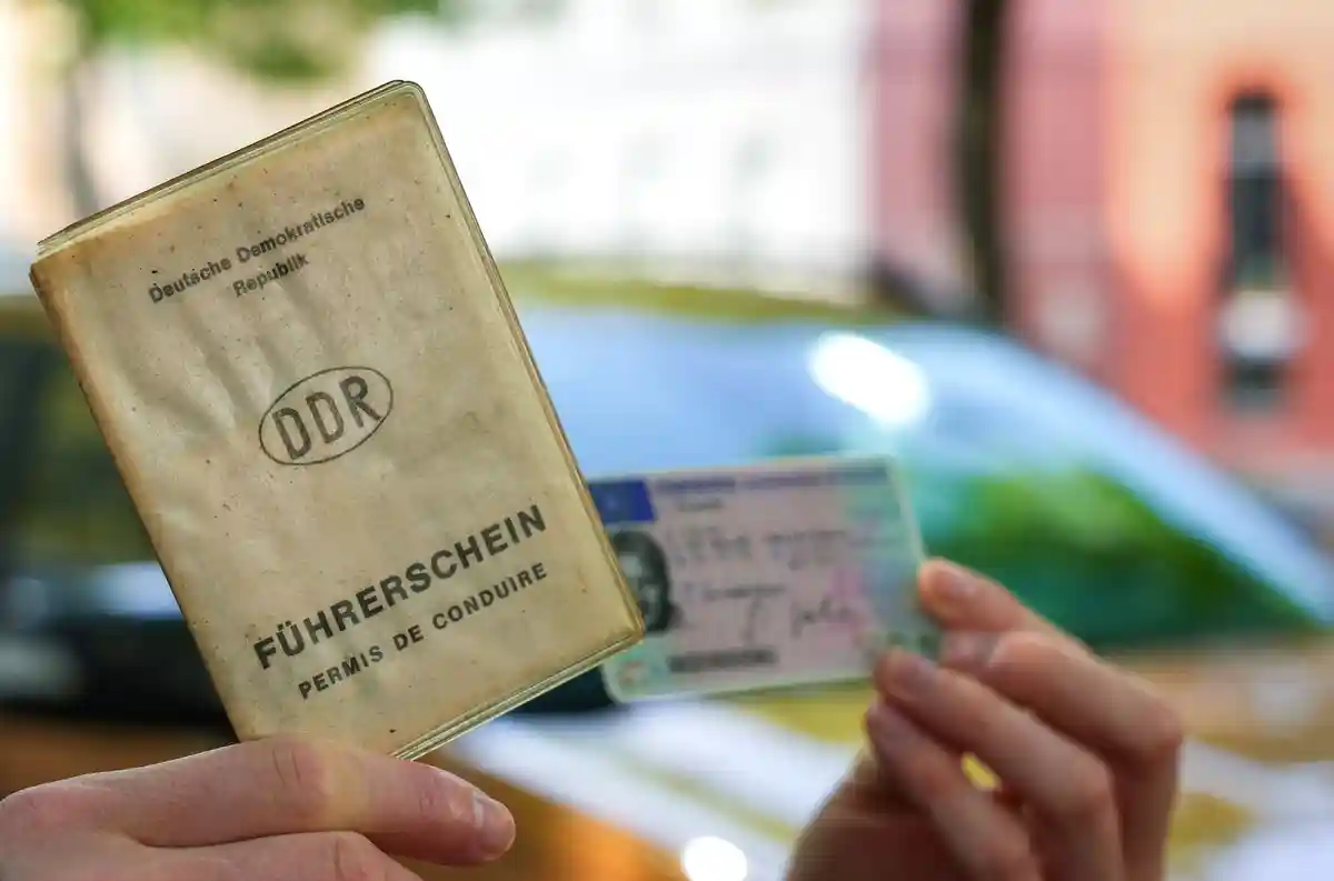 Водительское удостоверение ГДР