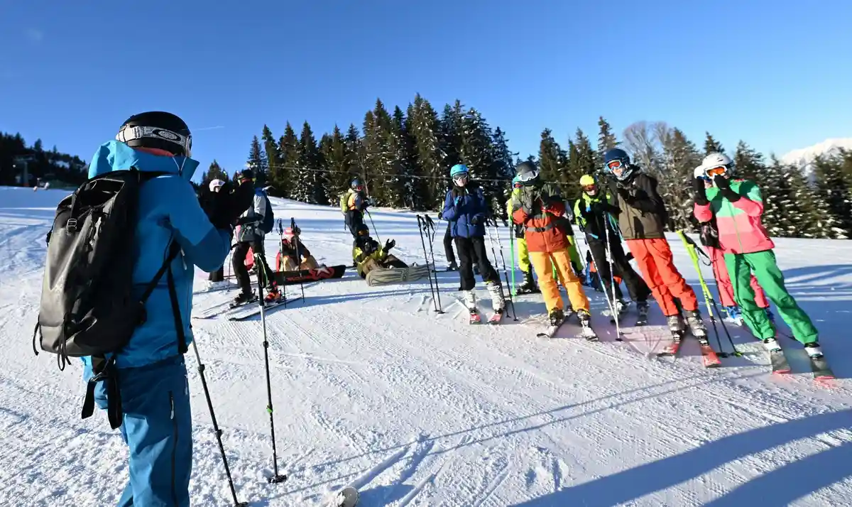 Немецкие школы отказываются от лыжного отдыха в Альпах