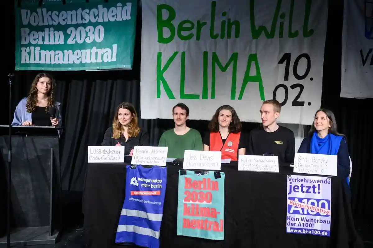 Пресс-конференция на тему "Берлин хочет климат