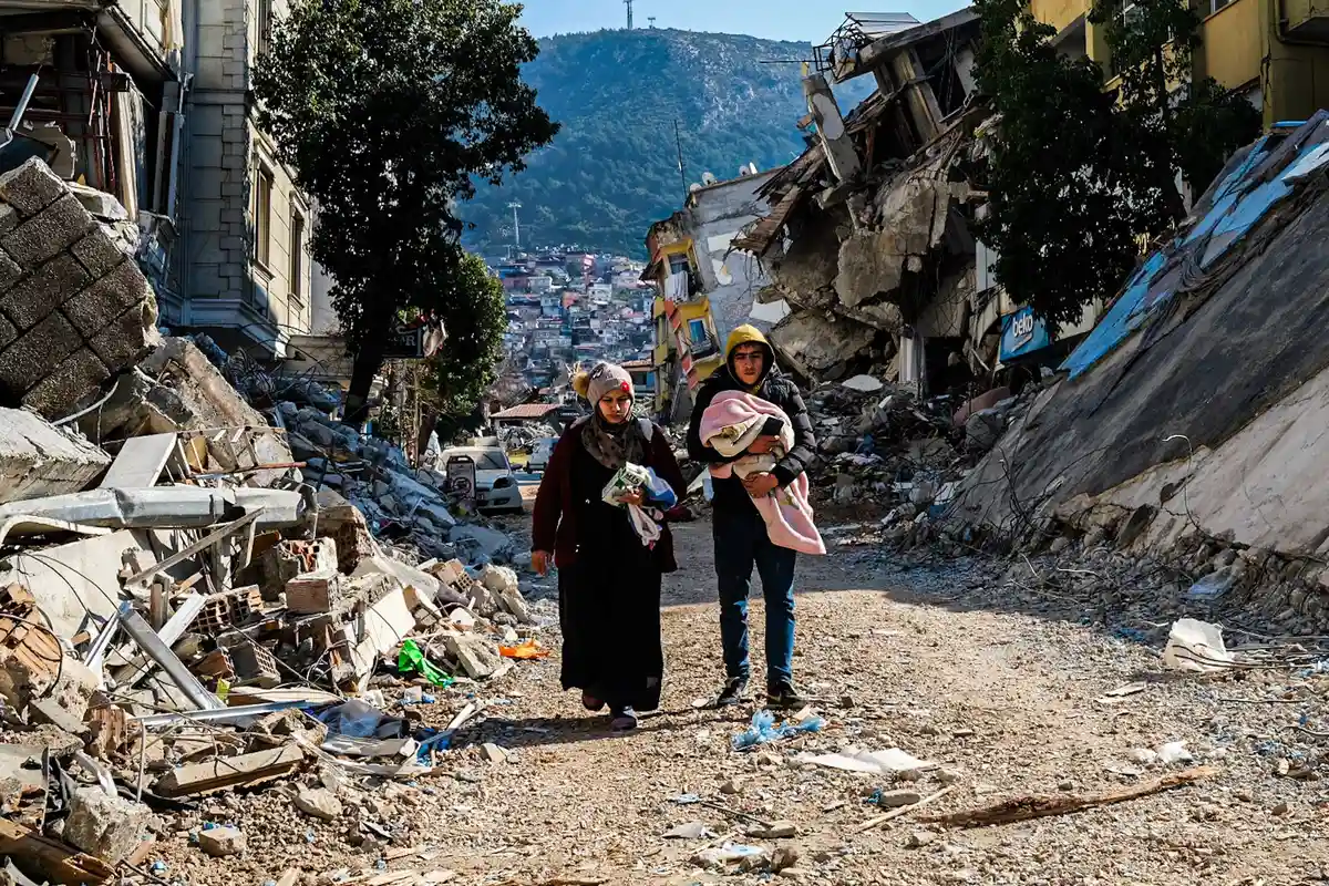 Землетрясение в Турции - Хатай