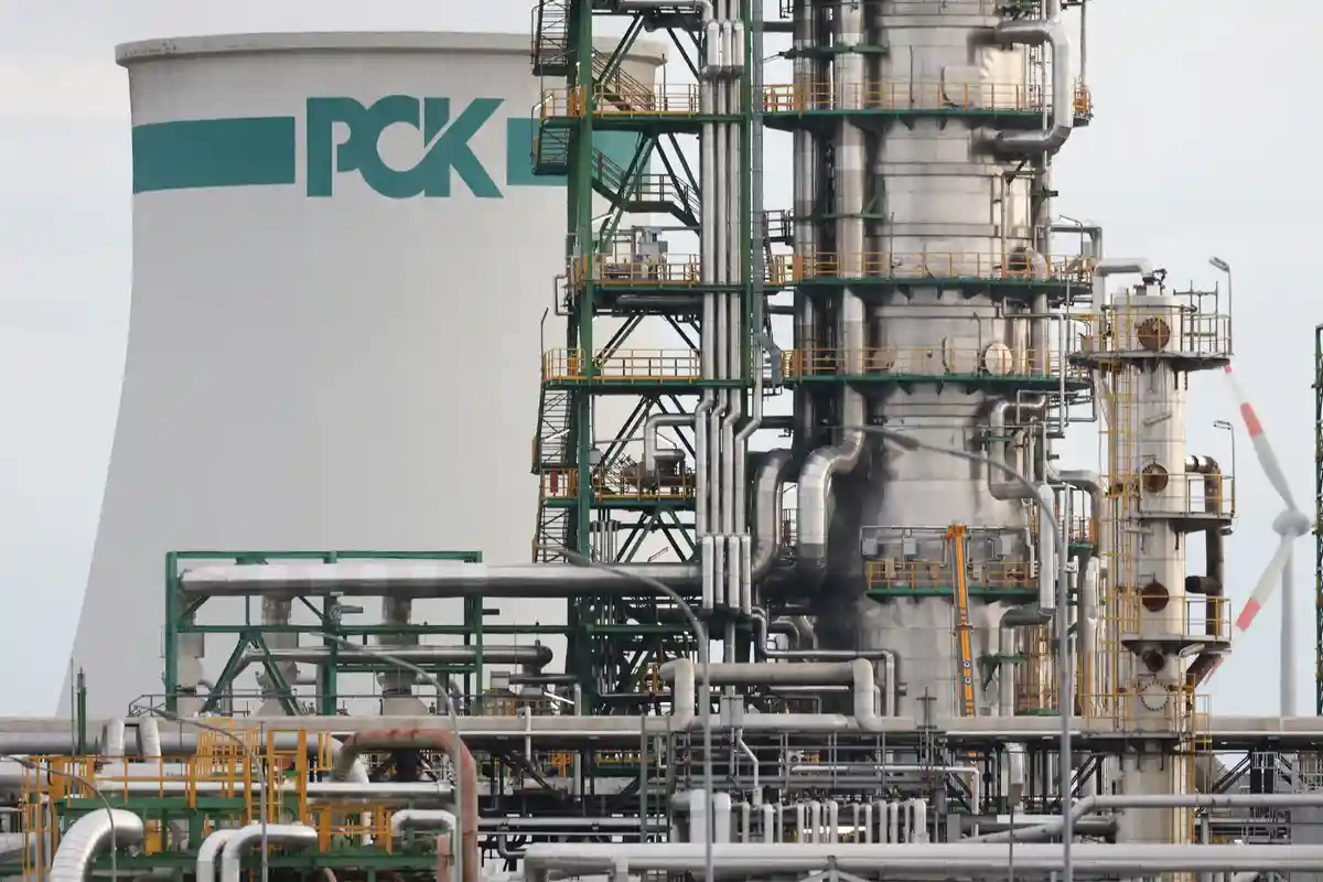 Нефтеперерабатывающий завод PCK в Шведте