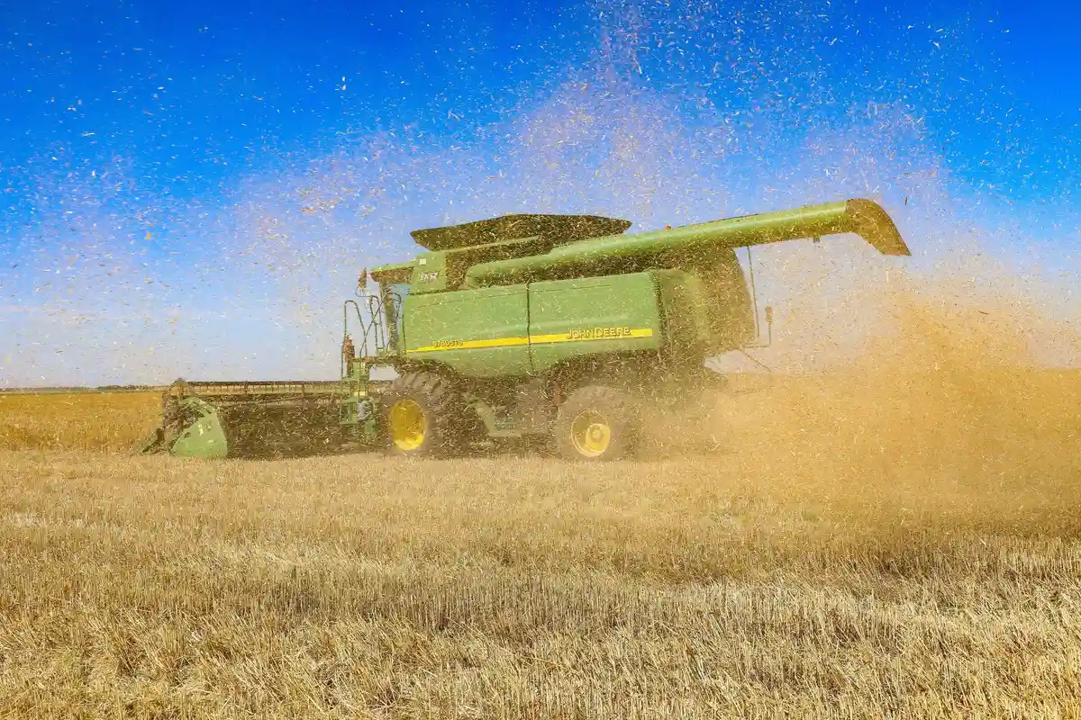 Уборка зерновых в условиях войны на Украине