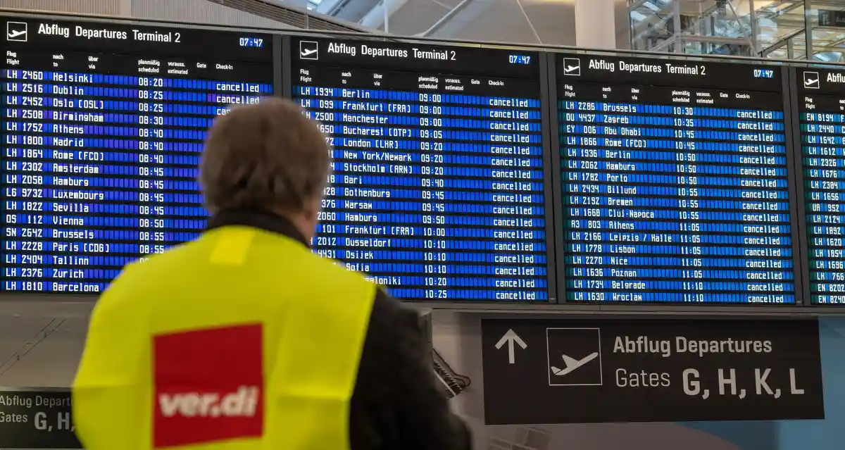 Верди наносит удар по аэропортам - Мюнхен