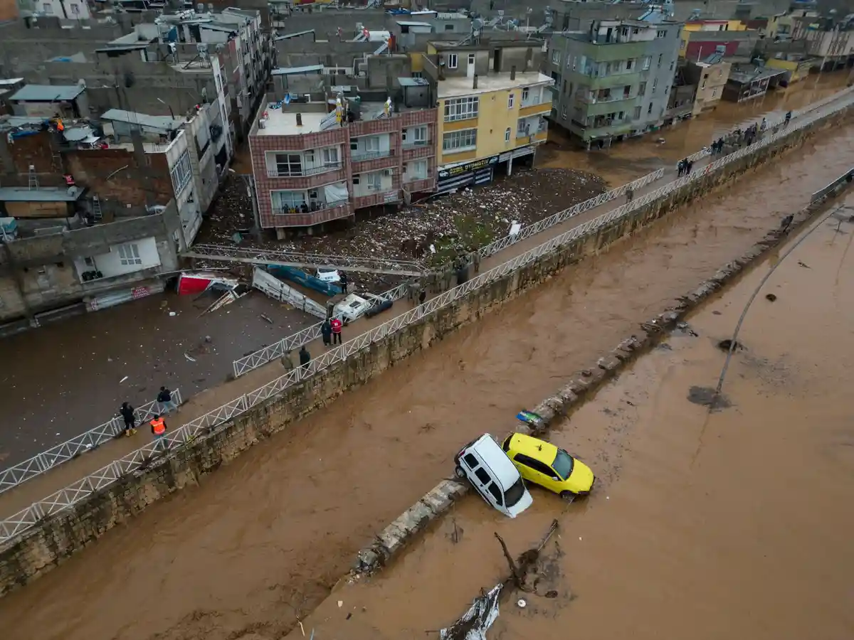 Наводнения на юго-востоке Турции
