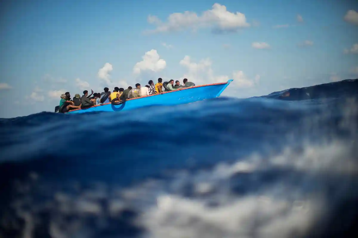 Мигранты в Средиземноморье