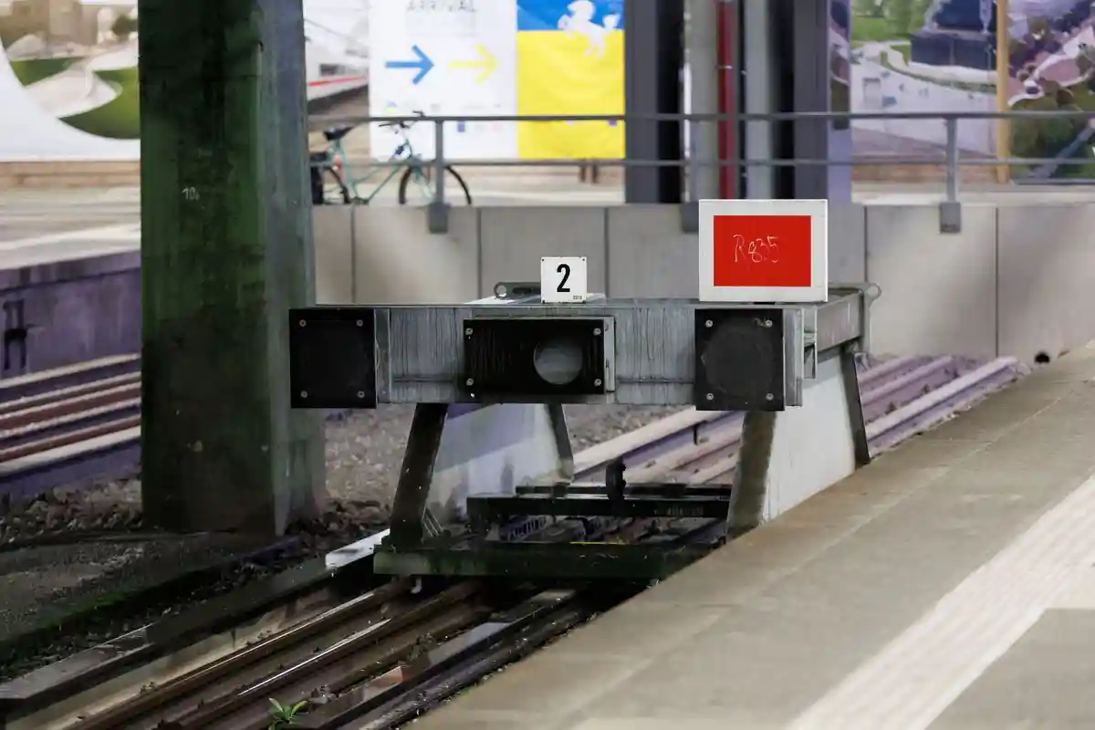 Поезда не ходят на главном вокзале Штутгарта