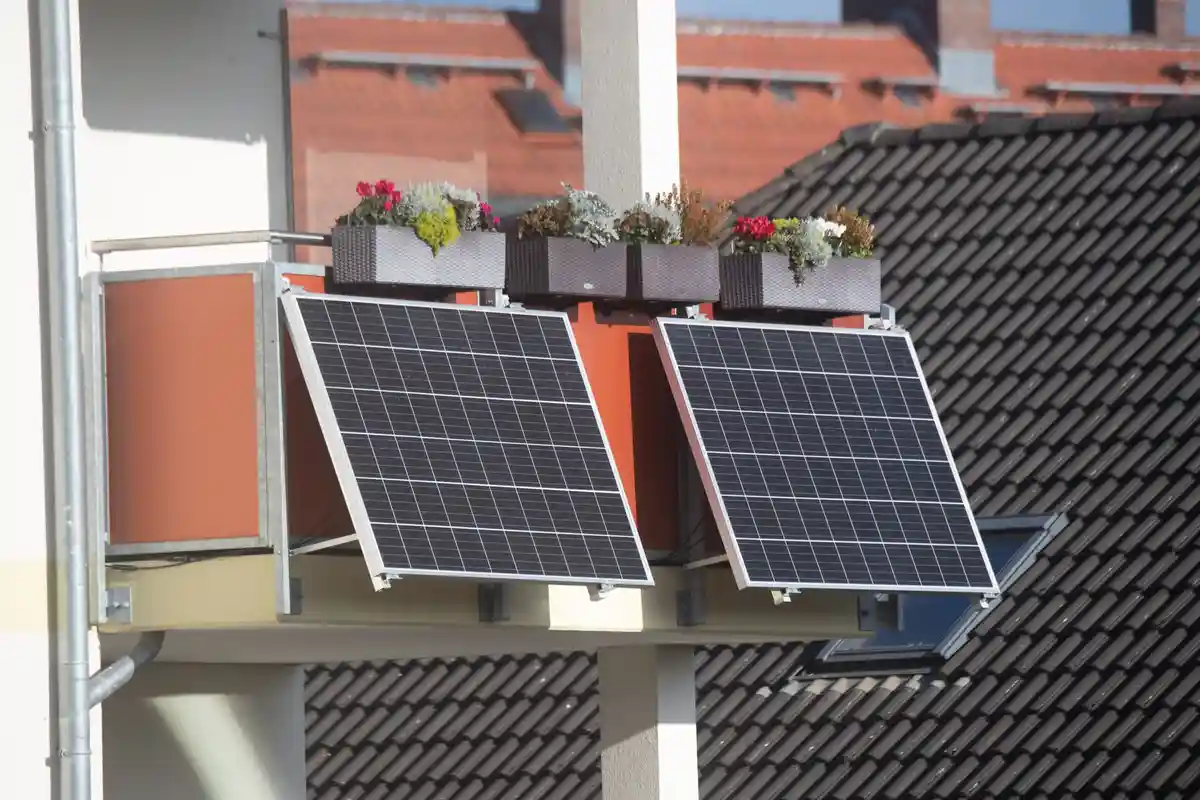 Солнечные модули как "балконные электростанции