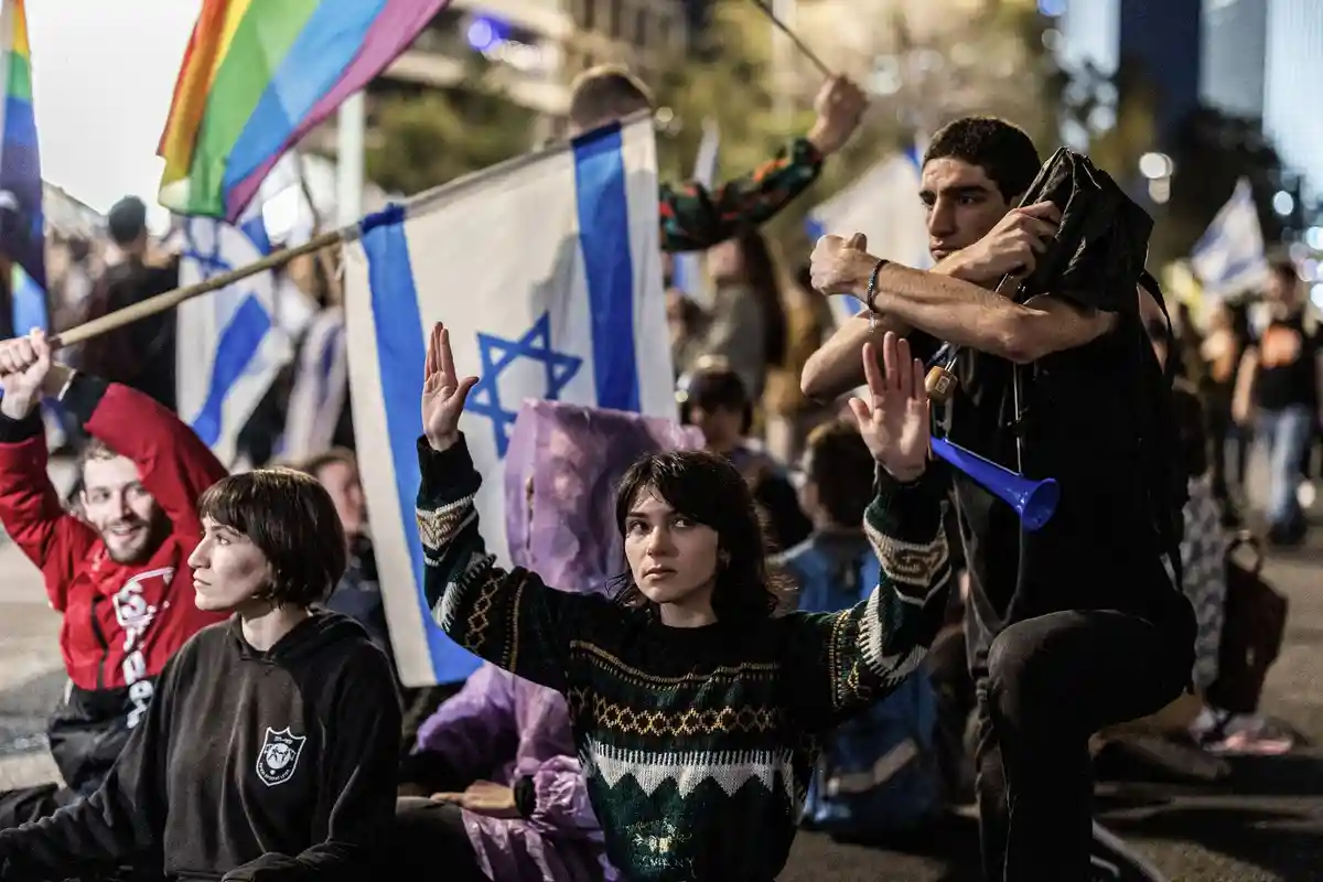 Протесты в Израиле