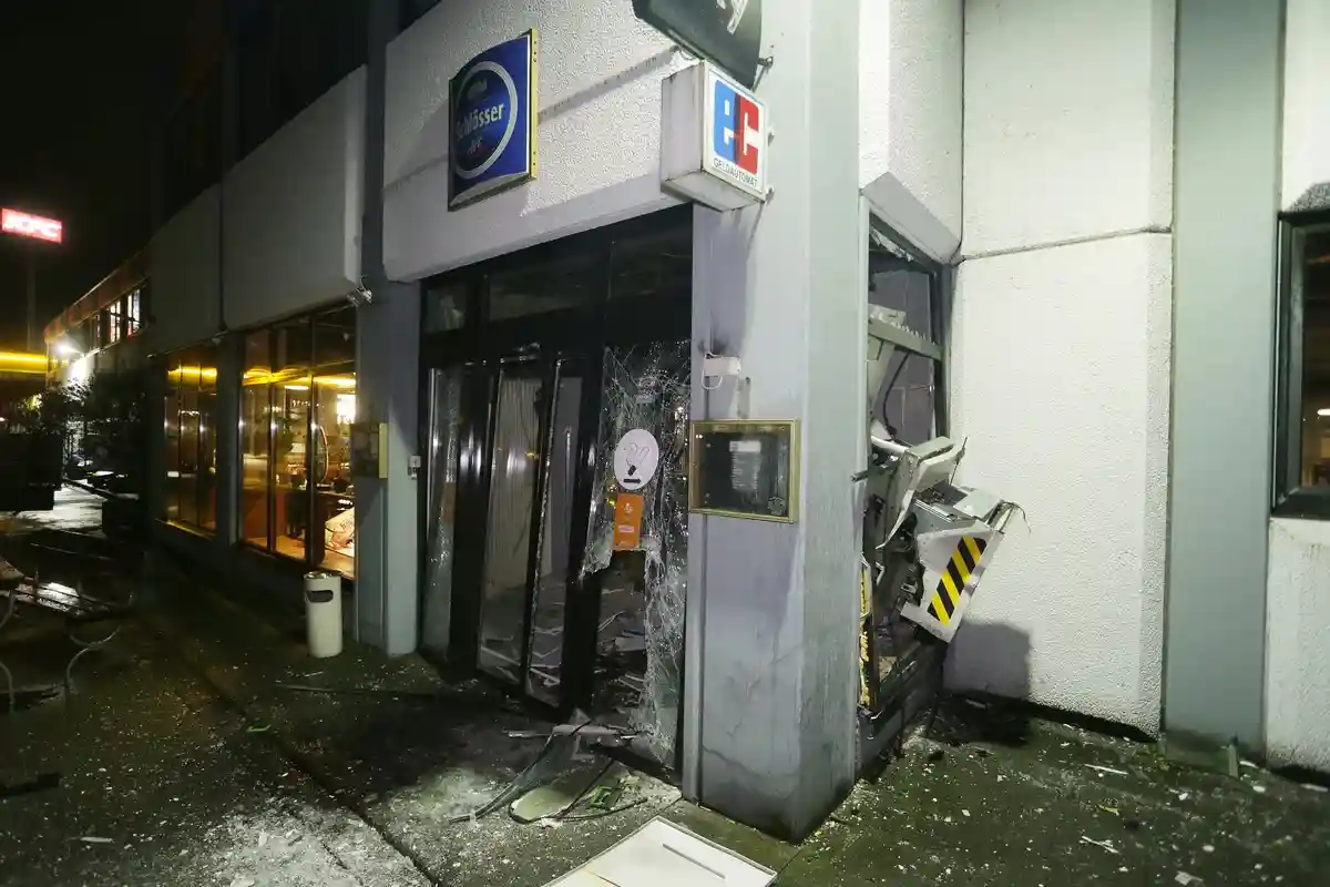 Количество взорванных банкоматов в Саксонии увеличилось