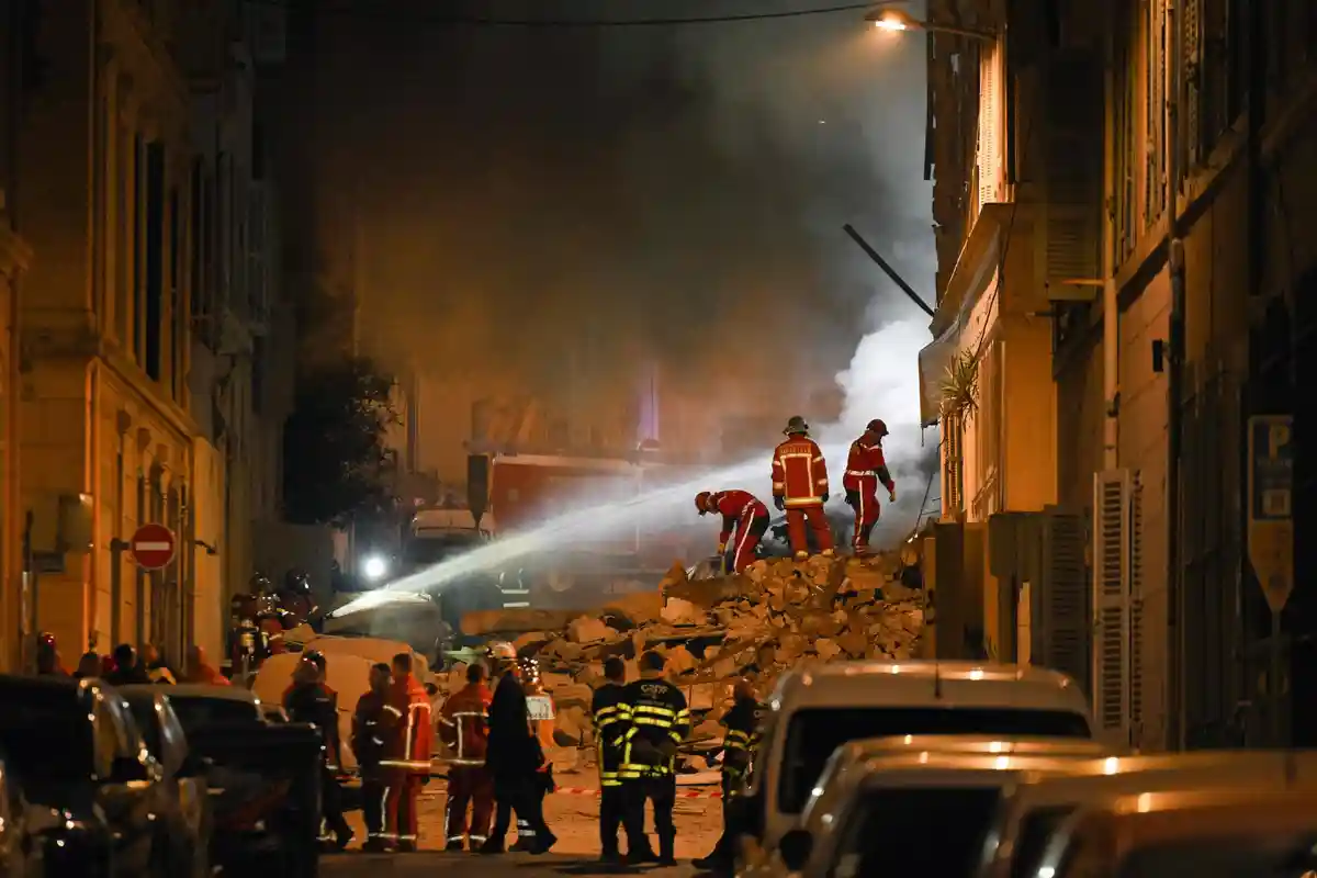 Обрушение здания в Марселе