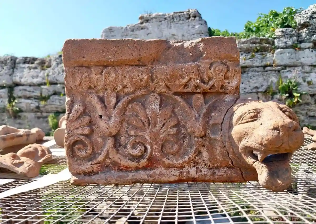 Новые находки в археологическом парке Паэстума