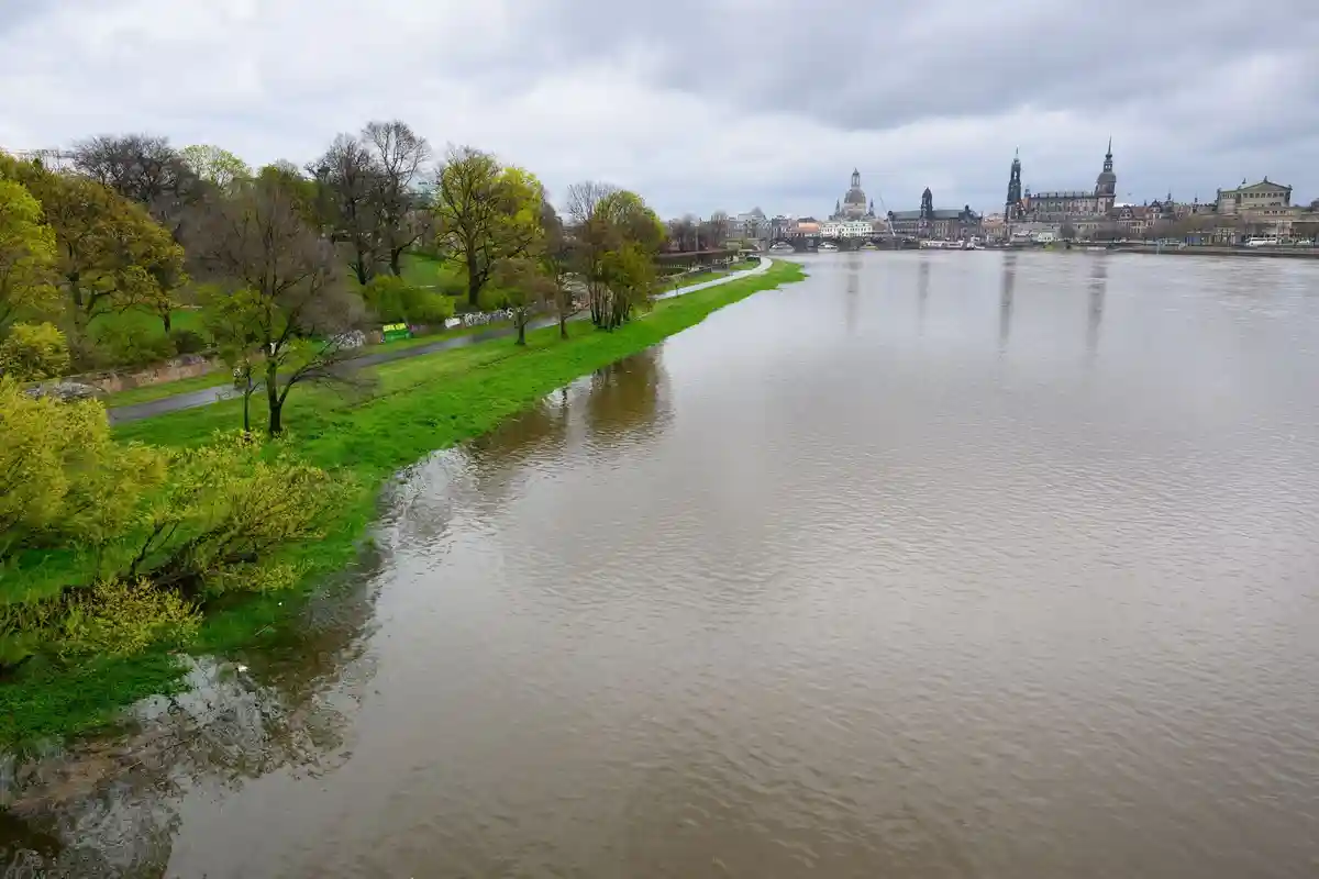 На Эльбе наводнение: в Дрездене 4,09 метра воды