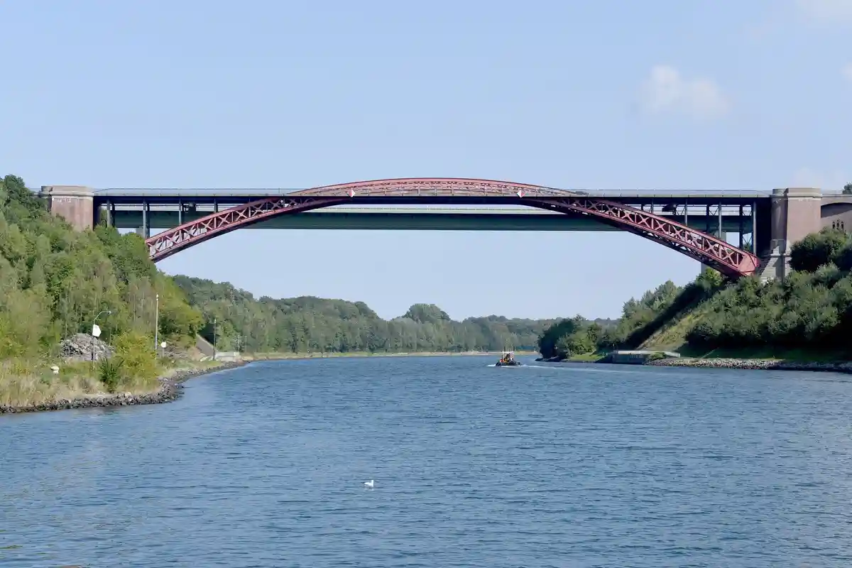 Оба моста на шоссе B 503 открыты на время Кильской недели