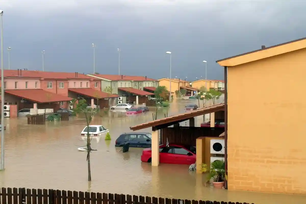 Наводнение в Италии и Хорватии