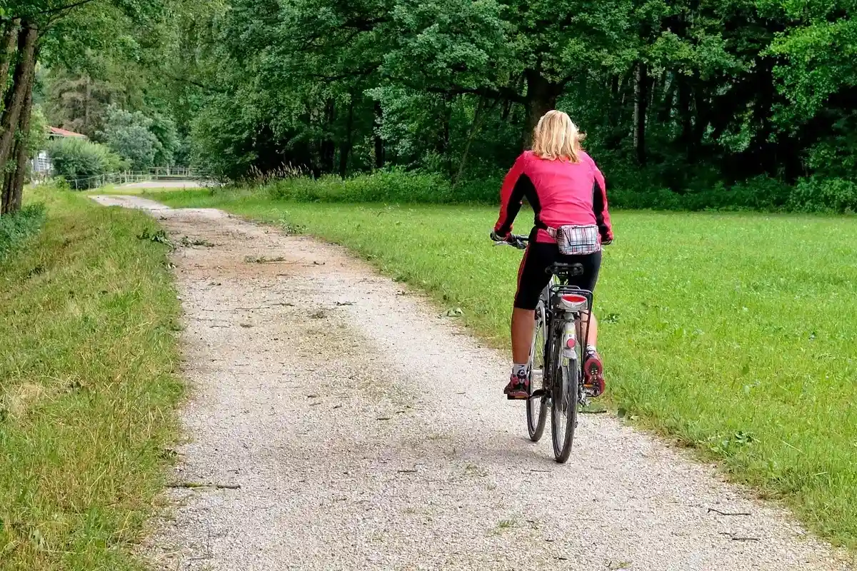Неизвестные велосипедные дорожки в Германии тоже пользуются популярностью. Фото: Antranias / pixabay.com