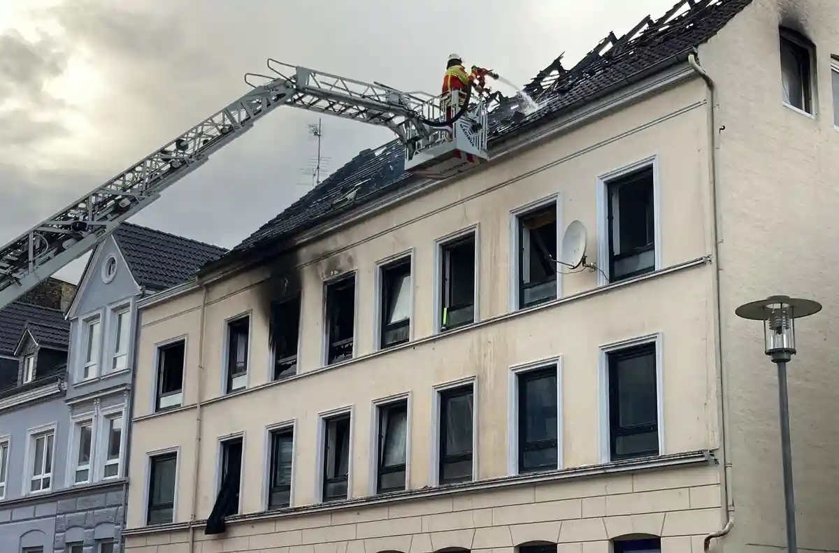 Пожар во Фленсбурге
