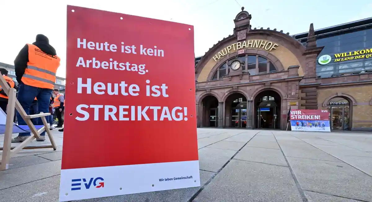 Deutsche Bahn подала в суд на предупредительную забастовку