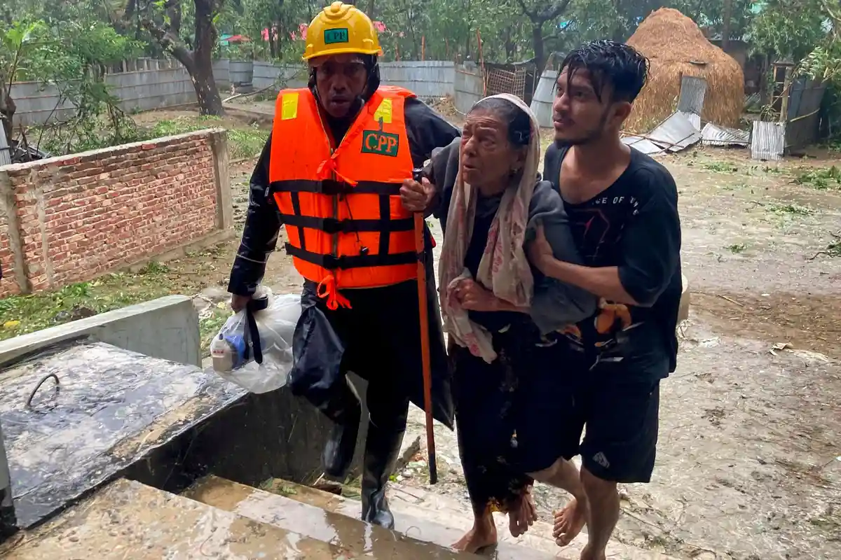 Катастрофа после циклона "Мокка" в Мьянме
