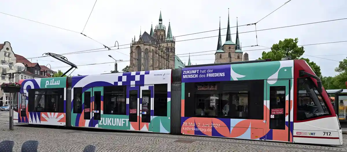 Внимание к Католикентагу в Эрфурте привлечет трамвай