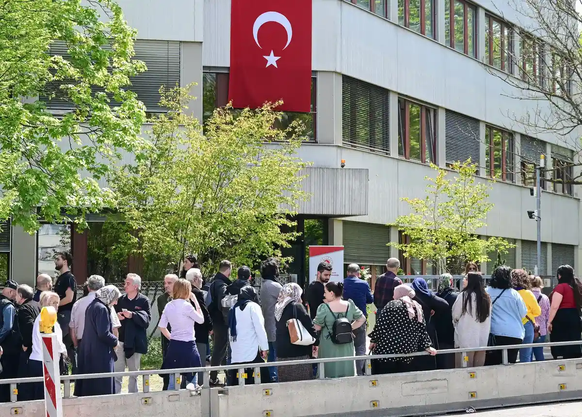 Выборы в Турции в Германии