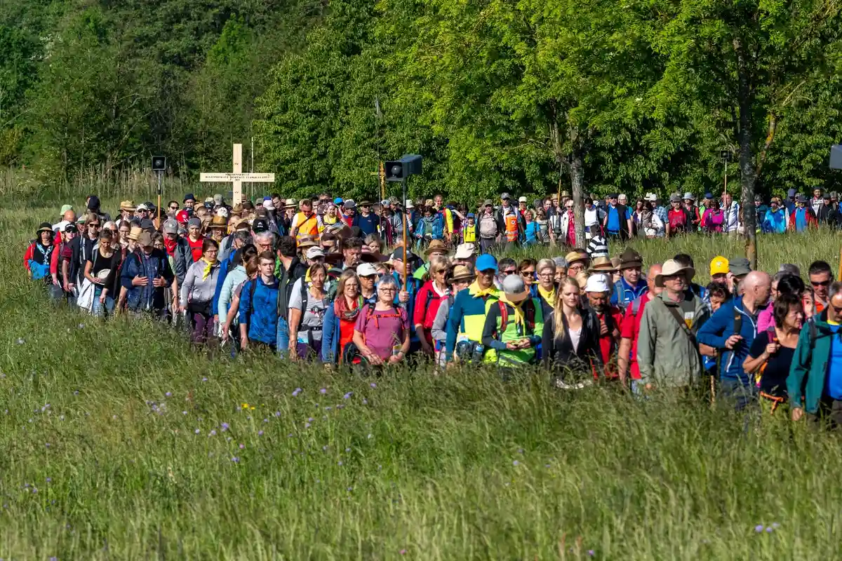 4500 паломников достигли Альтёттинга