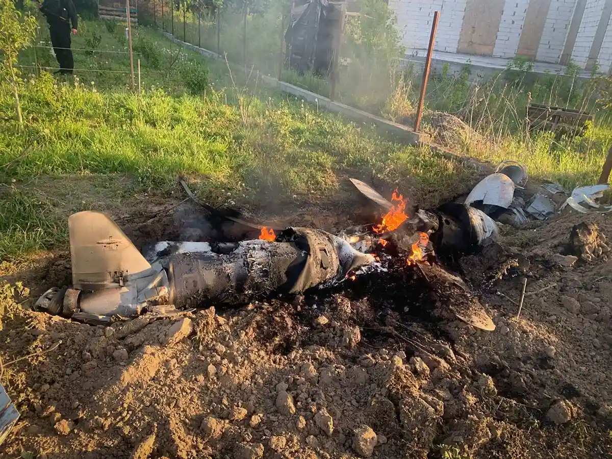 Массированная ночная атака беспилотников на Украину
