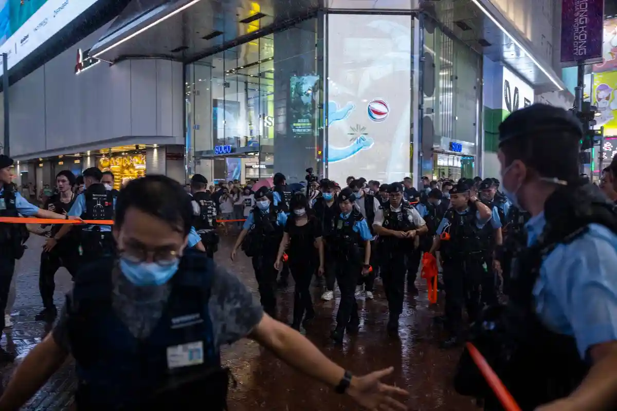 Годовщина резни 4 июня - Гонконг