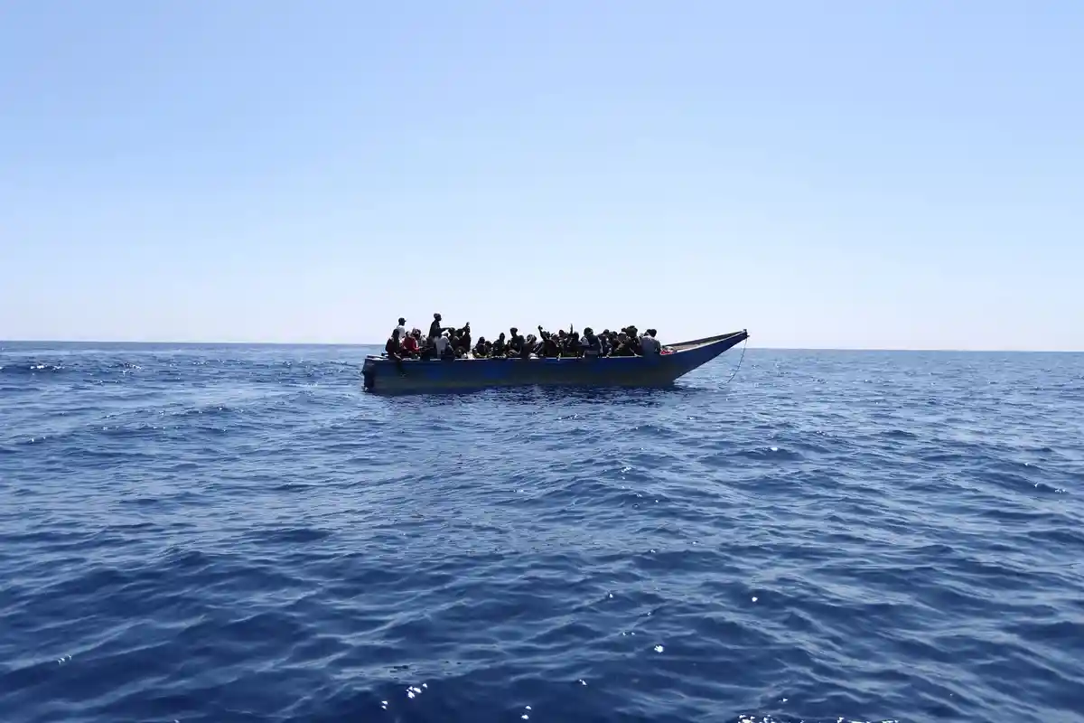 Мигранты в Средиземноморье