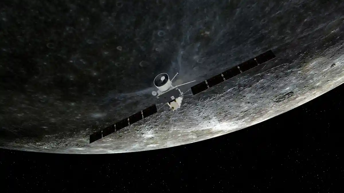 Космический зонд "BepiColombo" снова очень близко к Меркурию