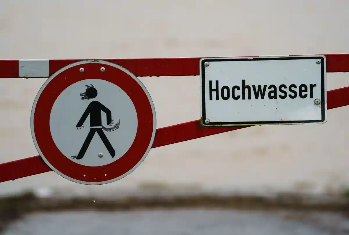 Предупреждение о наводнениях в Нижней Саксонии