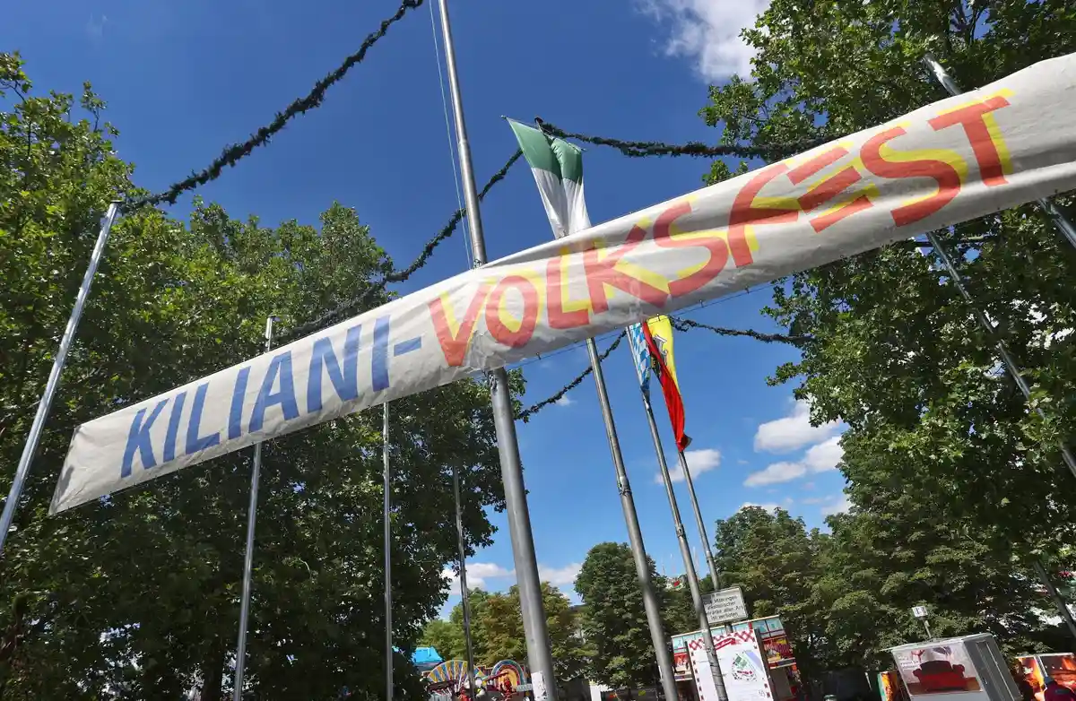 Фольклорный фестиваль Килиани в Вюрцбурге