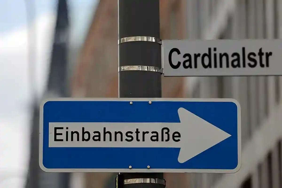 Улица с односторонним движением в Германии. Фото: picture alliance/dpa