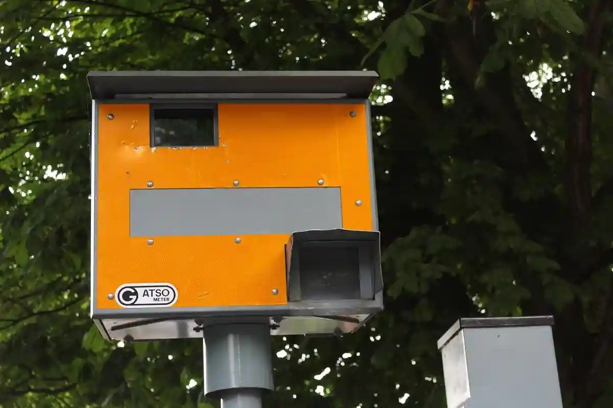 Камера контроля скорости в Германии