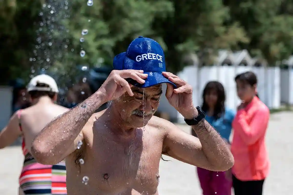 Аномальная жара в Греции:"температура снова пойдет вверх"