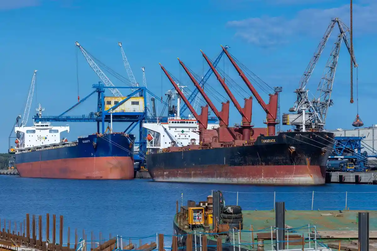 Порт Росток: рекордный поток грузов