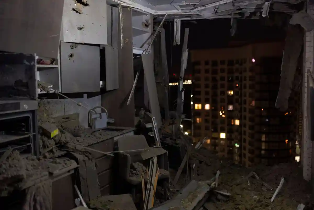 Новые атаки российских беспилотников на Киев