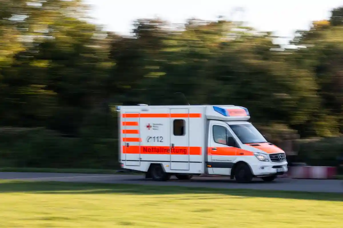 ДТП с участием скорой помощи в Ворпоммерн-Рюгене