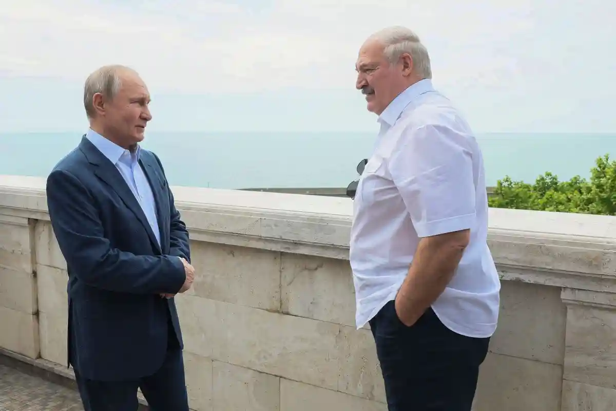 Путин встретился с Лукашенко