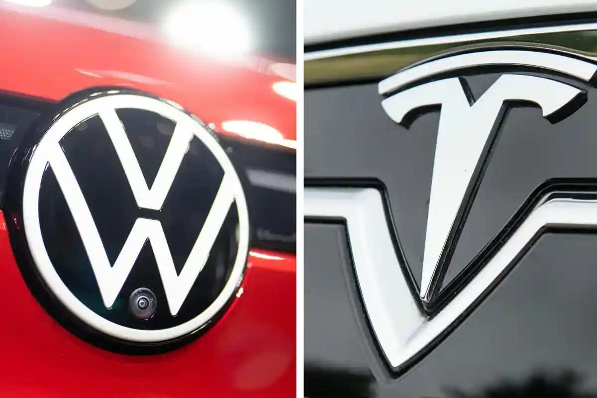 VW отстает от Tesla по продажам электромобилей на немецком рынке