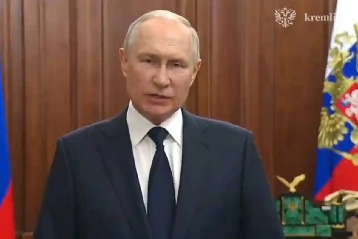 Путин не будет присутствовать на похоронах Пригожина. Фото: Скриншот / видео kremlin.ru