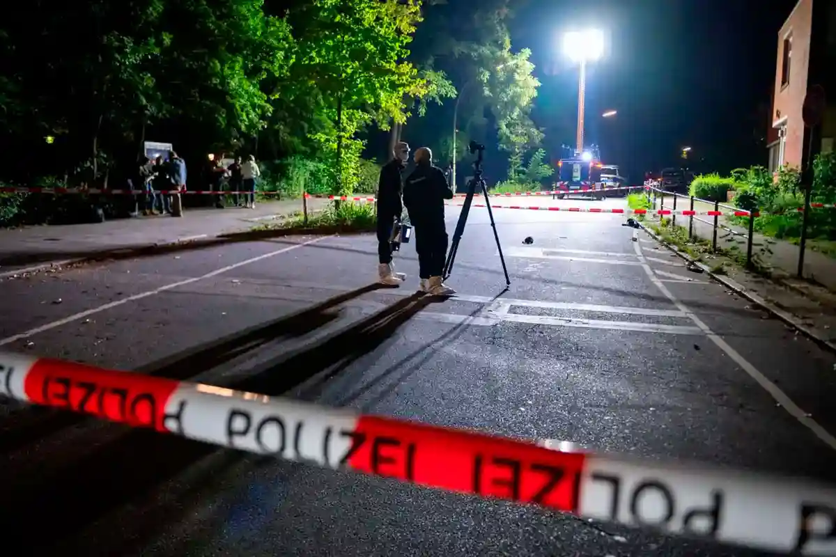 В Гамбурге на улице застрелили мужчину