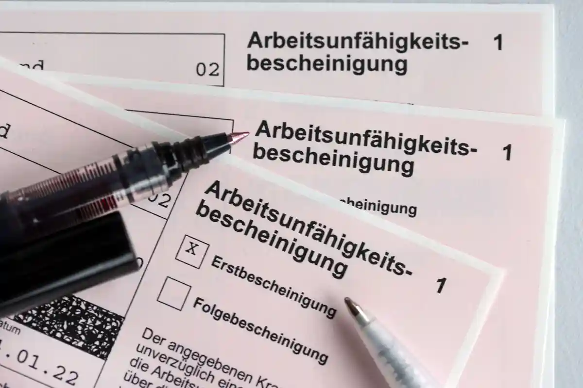 Рекорд по количеству больничных листов в Баварии: DAK