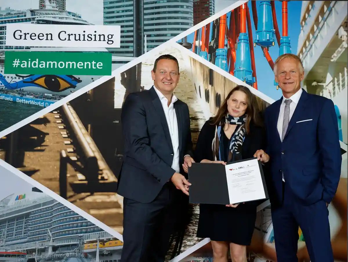 AIDA Cruises и Гамбург подтверждают сотрудничество