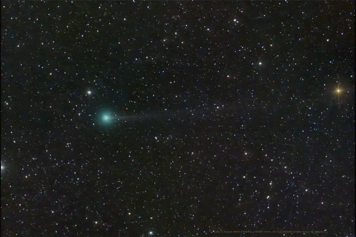 Новая зеленая комета будет видна на небе